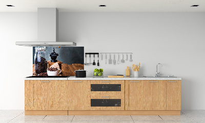 Glazen achterwand keuken Koffiemolen