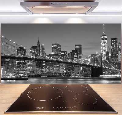 Keuken achterwand Manhattan 's nachts