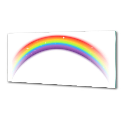 Spatscherm keuken Regenboog