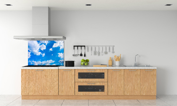Spatplaat keuken Wolken aan de hemel