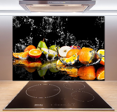 Keuken achterwand Fruit en water