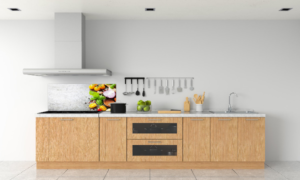 Spatplaat keuken Groenten