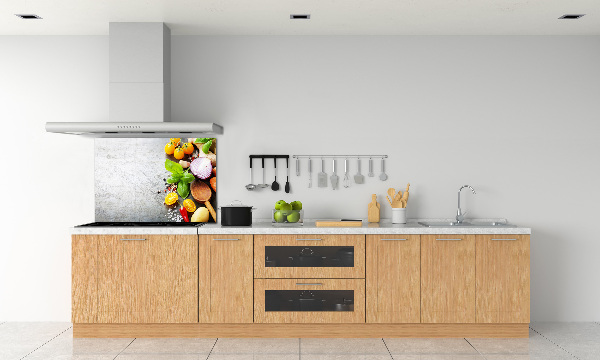 Spatplaat keuken Groenten