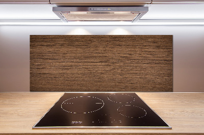 Spatplaat keuken Houten achtergrond