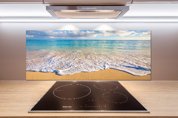 Spatplaat keuken Hawaiiaans strand