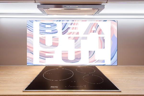 Keuken achterwand Mooi