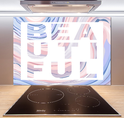 Keuken achterwand Mooi