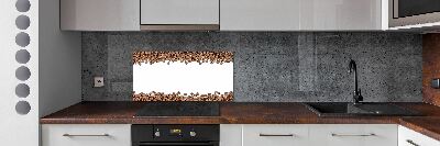 Achterwand keuken Koffiebonen