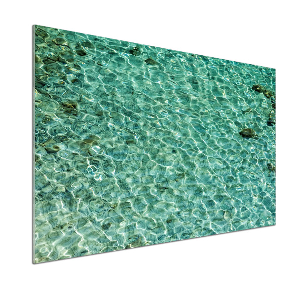 Spatplaat keuken Helder water