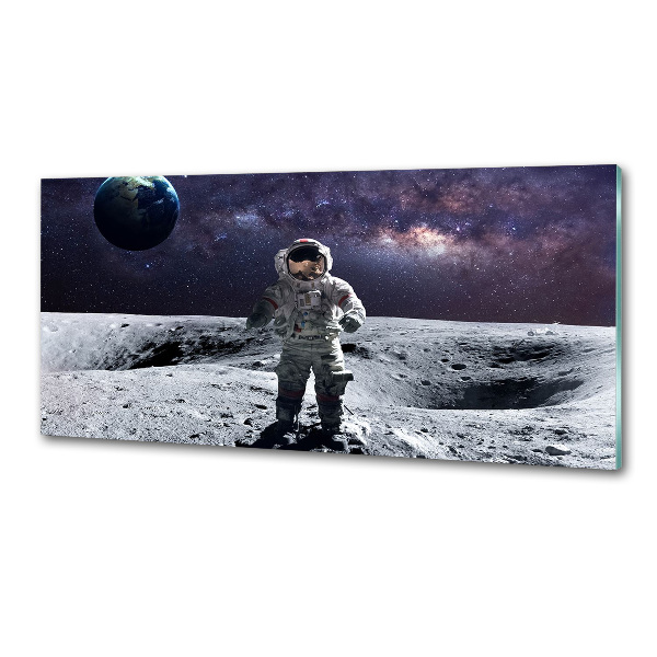 Glazen achterwand keuken Astronaut