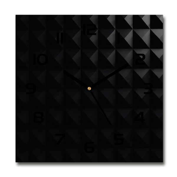 Vierkante glas klok Abstracte achtergrond