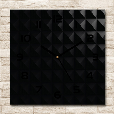 Vierkante glas klok Abstracte achtergrond