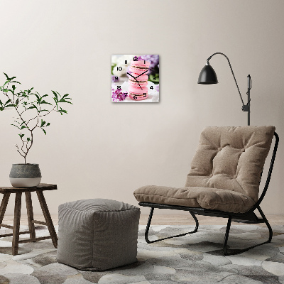 Vierkante glas klok Cookies