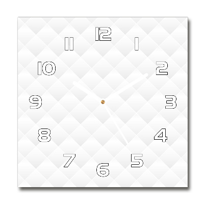 Vierkante glazen klok Abstracte achtergrond