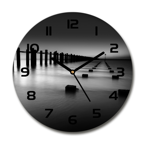 Ronde glazen klok golfbreker van de Theems