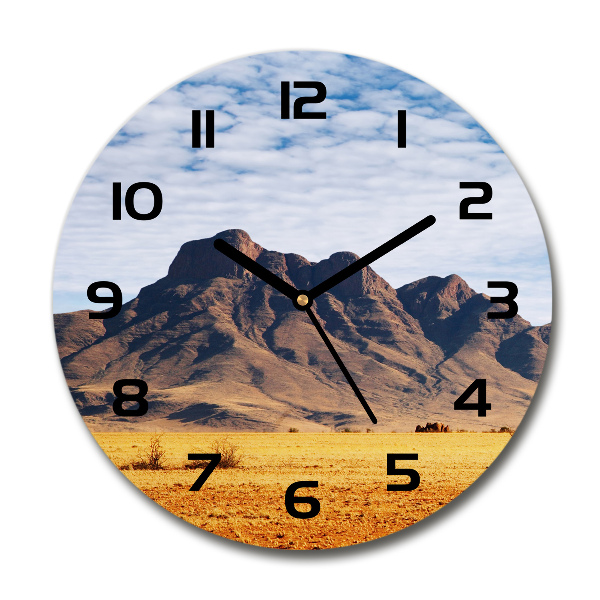 Ronde glas klok Rotsen in Namibië