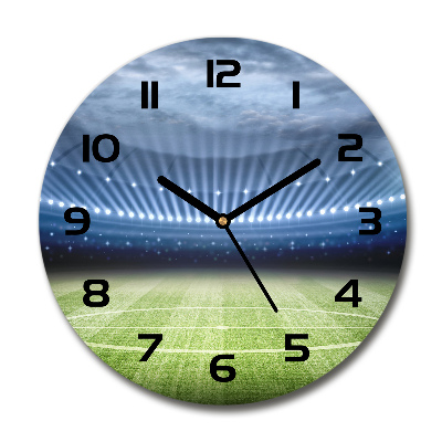 Ronde glas klok Stadion