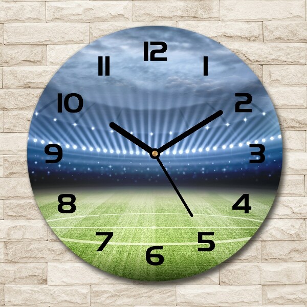 Ronde glas klok Stadion