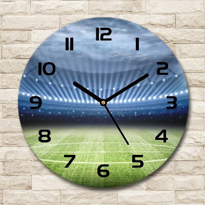 Ronde glas klok Stadion