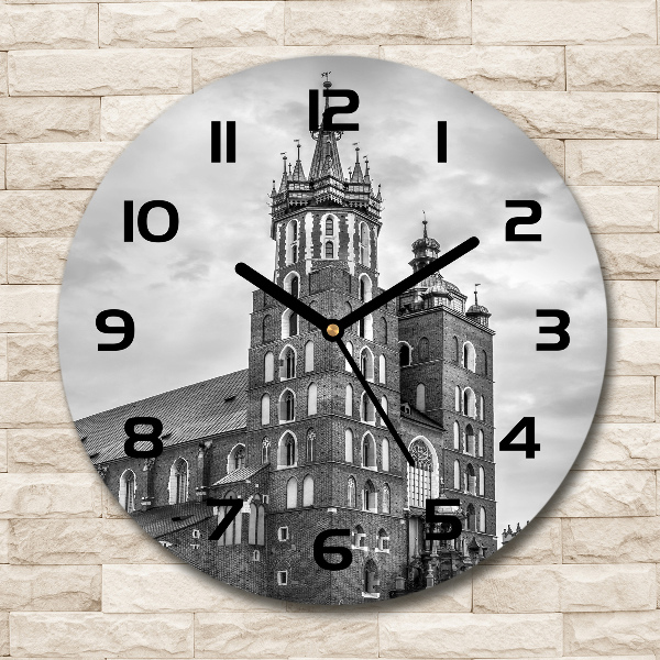 Ronde glas klok Krakau, Polen