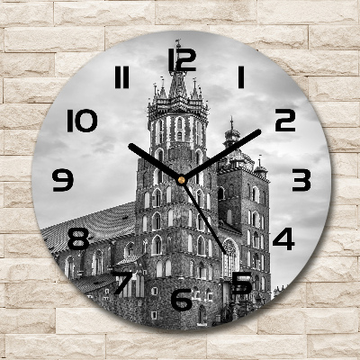 Ronde glas klok Krakau, Polen