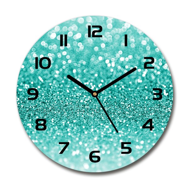 Ronde glazen klok Friemel