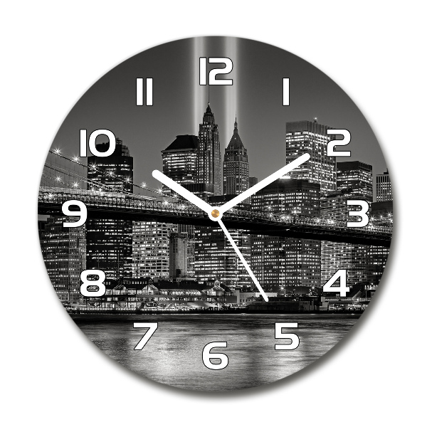 Ronde glas klok Manhattan, New York