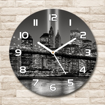 Ronde glas klok Manhattan, New York