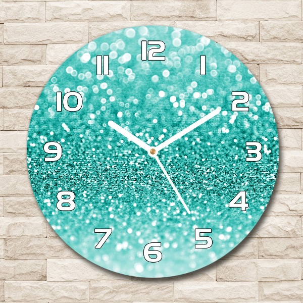 Ronde glazen klok Friemel