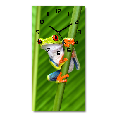 Glazen klok rechthoekige Europese boomkikker