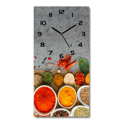 Glazen klok rechthoekige Kleurrijke kruiden