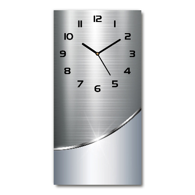 Glazen klok rechthoekige Metaalabstractie