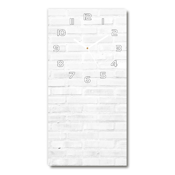 Glazen klok rechthoekige Bakstenen muur