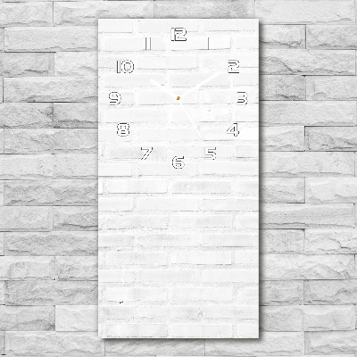 Glazen klok rechthoekige Bakstenen muur