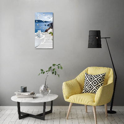 Glazen klok rechthoekige Santorini, Griekenland