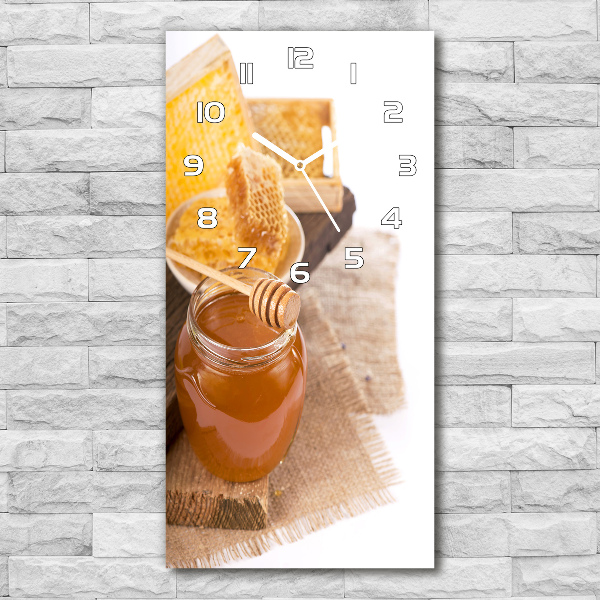 Glazen klok rechthoekige Honingraten