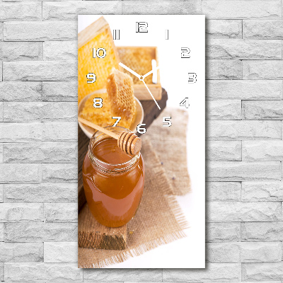 Glazen klok rechthoekige Honingraten