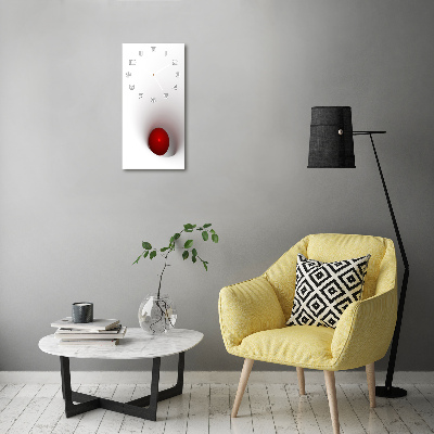 Rechthoekige glas klok Abstracte bol