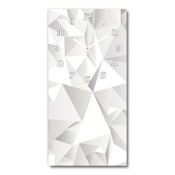 Rechthoekige glas klok Abstracte achtergrond