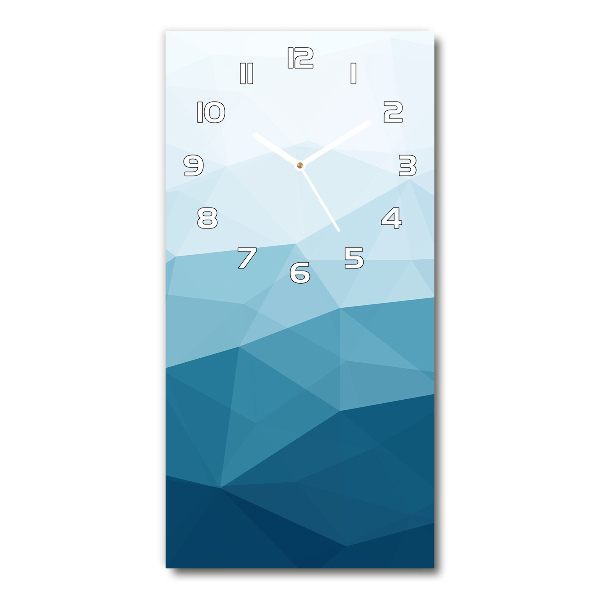 Rechthoekige glas klok Abstracte achtergrond