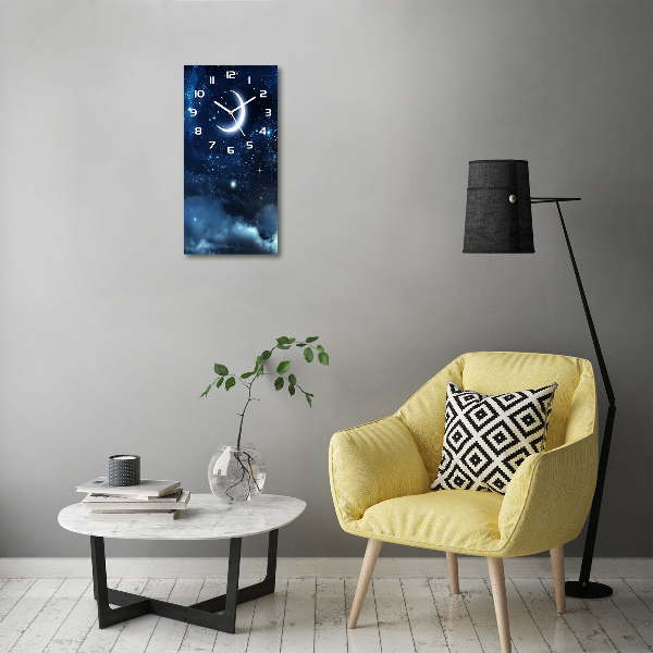 Rechthoekige glas klok Sterrenhemel