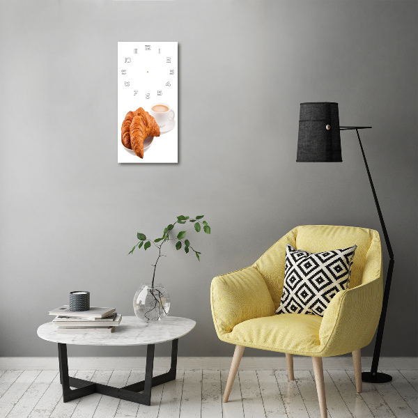 Rechthoekige glas klok Ontbijt