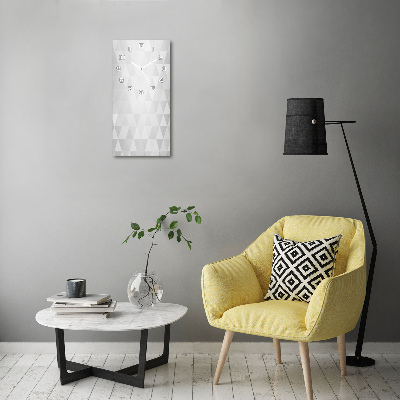 Glazen klok rechthoekige Abstracte achtergrond