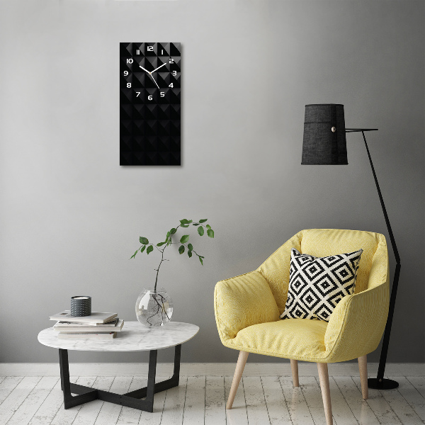 Rechthoekige glas klok Abstracte achtergrond