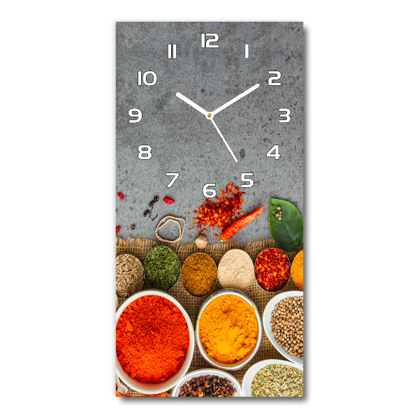 Glazen klok rechthoekige Kleurrijke kruiden