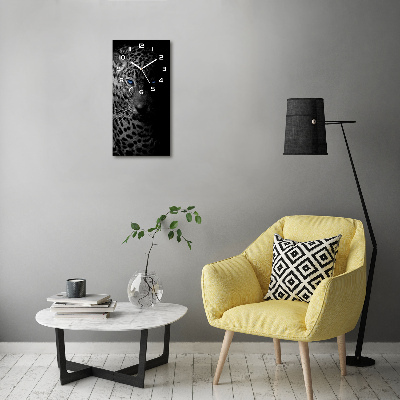 Glazen klok rechthoekige Luipaard