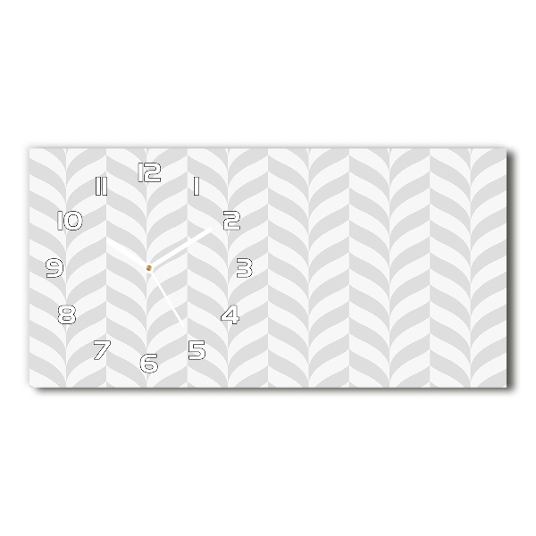 Glazen klok horizontaal Geometrische achtergrond