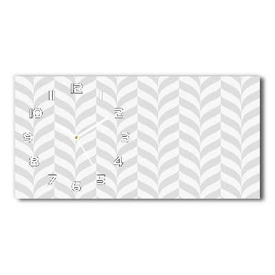 Glazen klok horizontaal Geometrische achtergrond