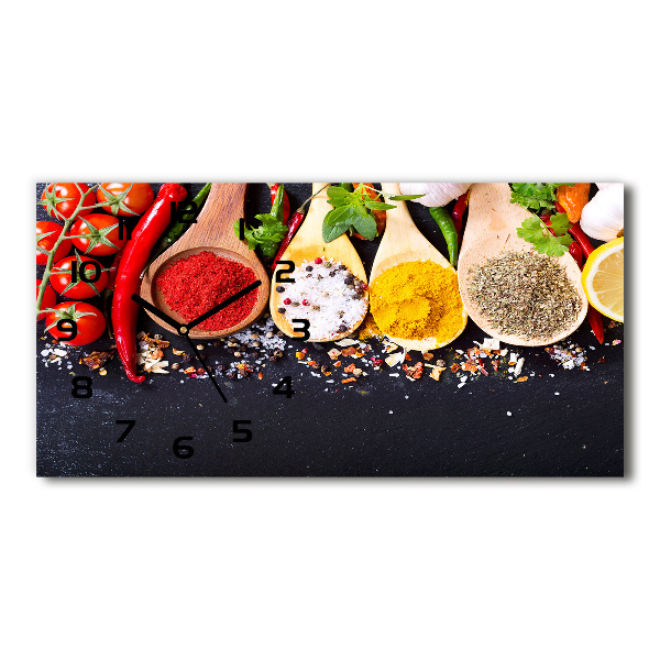 Glazen klok horizontaal Specerijenmengsel