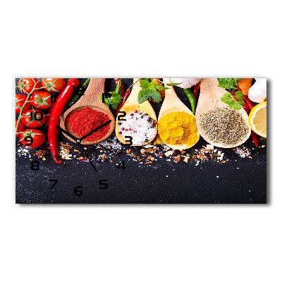 Glazen klok horizontaal Specerijenmengsel